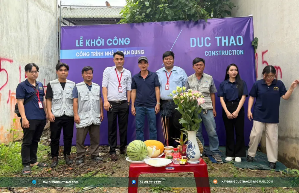 Lễ khởi công nhà vườn mái Nhật 3 tầng với mặt bằng rộng rãi và cảnh quan xanh.