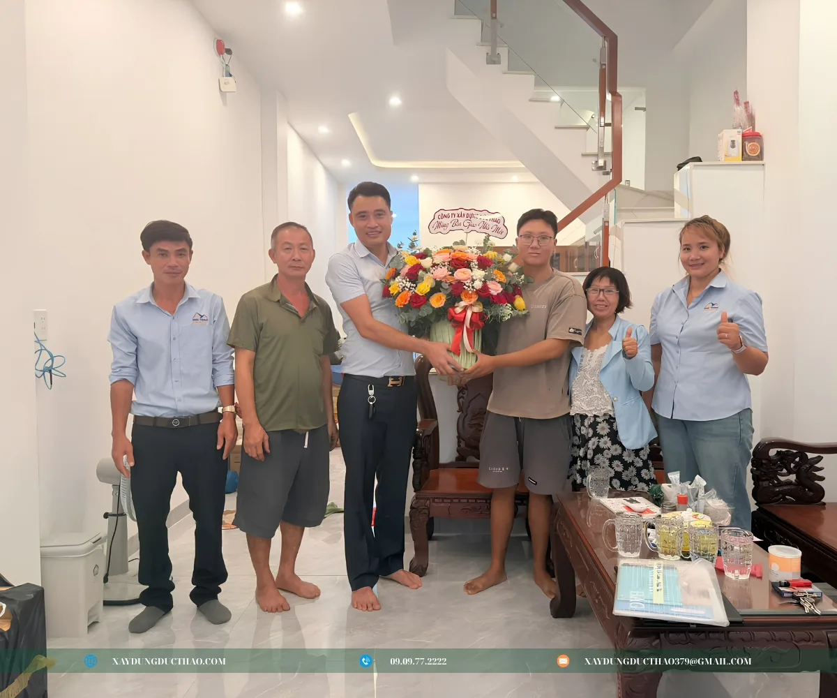 Thi công hoàn thiện nhà ở, dịch vụ xây nhà trọn gói Đức Thảo
