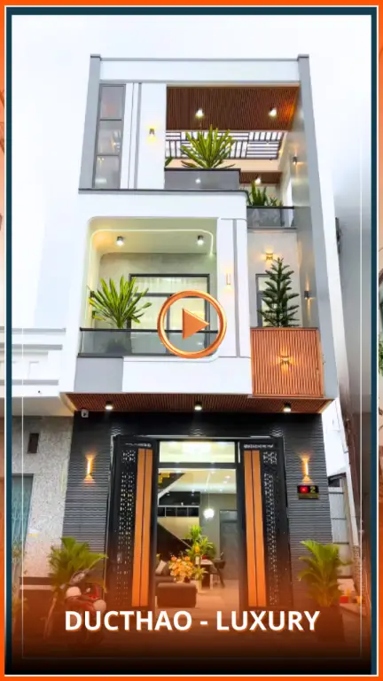 Video công trình Nhà phố hiện đại Đức Thảo thi công